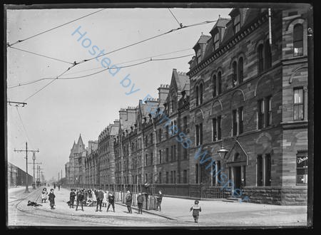 Michaelson Road and Buildings From Ramsden Dock Road — Negative