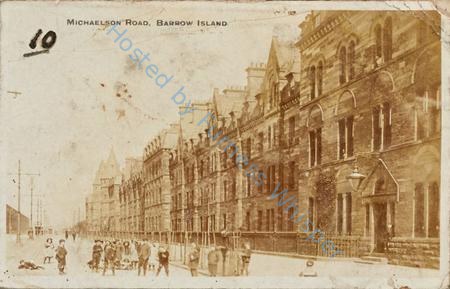 Michaelson Road and Buildings From Ramsden Dock Road — Postcard