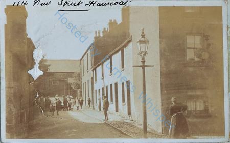 New Street, (Dalton Lane) Hawcoat Village  C1907 — Nowstalgia Gallery