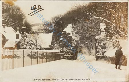 Snow Scene, West Gate, Furness Abbey — Nowstalgia Gallery