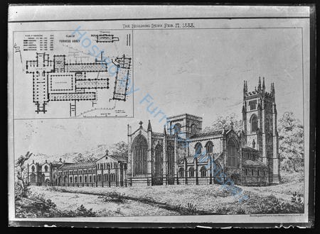 "Furness Abbey Restored",  Artists Impression and Plan — Nowstalgia Gallery