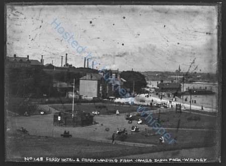 Ferry Hotel and Ferry Landing From James Dunn Park — Nowstalgia Gallery