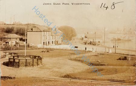 Ferry Hotel and Ferry Landing From James Dunn Park — Nowstalgia Gallery