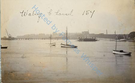 Walney Channel and building of bridge — Nowstalgia Gallery