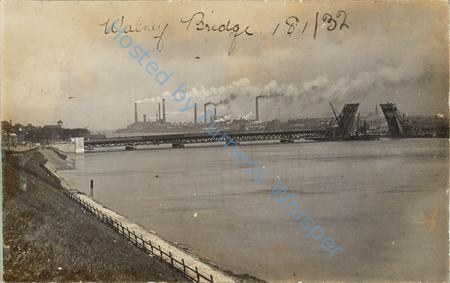 Walney Bridge Under Construction Ironworks Background — Nowstalgia Gallery