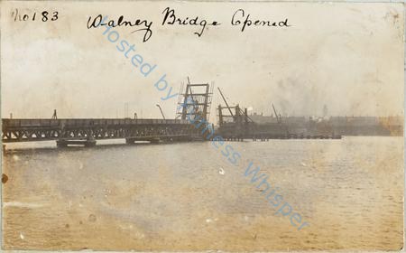 Walney Bridge Under Construction Looking North — Nowstalgia Gallery