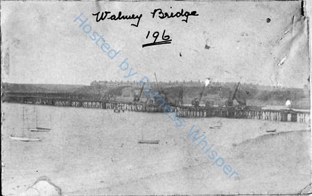 Early Construction Of Walney Bridge — Nowstalgia Gallery