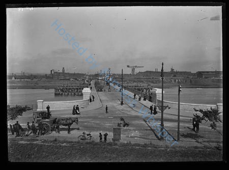 Walney Bridge from the Park (same image as 197) — Negative
