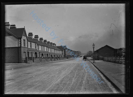 Ainslie Street Junction With Abbey Road — Negative