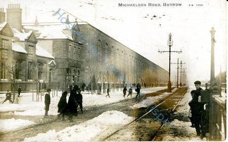 Michaelson Road, Barrow, in snow — Nowstalgia Gallery