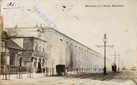 Michaelson Road As Above Plus Traffic — Postcard