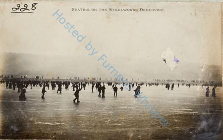 Skating on Steelworks Reservoir (Barrow) — Nowstalgia Gallery