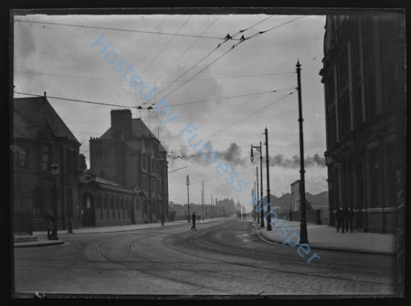 Michaelson Road From Town Centre — Negative