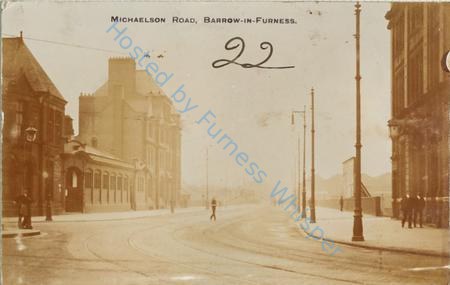 Michaelson Road From Town Centre — Postcard
