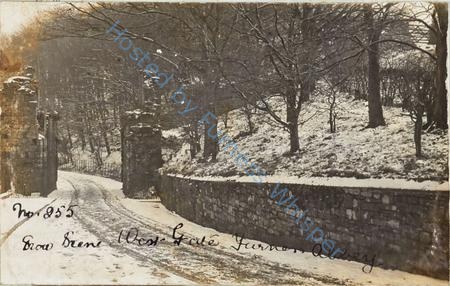 Snow Scene, West gate, Furness Abbey — Nowstalgia Gallery