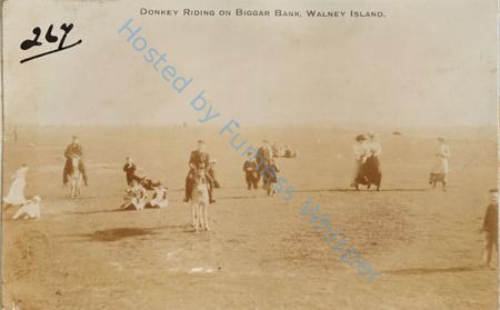 Donkey Riding on Biggar Bank, Walney Island — Nowstalgia Gallery