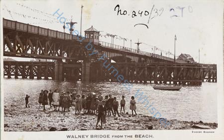 Walney Bridge and Channel From Channel Side — Nowstalgia Gallery