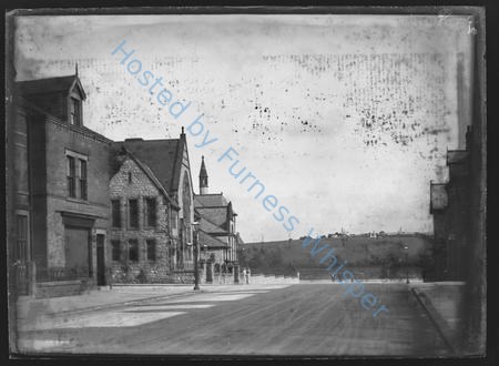 Ainslie Street Looking Down Towards Abbey Road — Negative