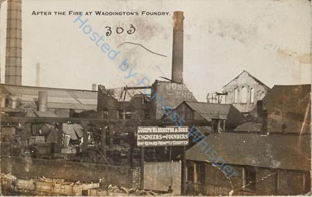 After the fire at Waddington's Foundry — Nowstalgia Gallery