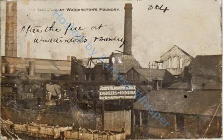 After the fire at Waddington's Foundry — Nowstalgia Gallery