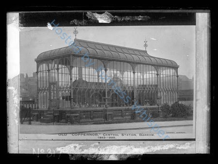 CopperNob in its glass case at Barrow Central Station — Nowstalgia Gallery