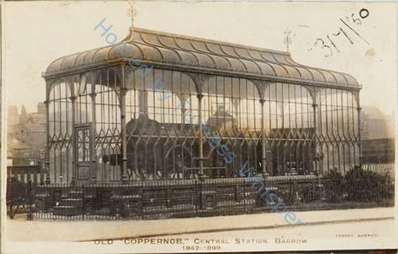 CopperNob in its glass case at Barrow Central Station — Nowstalgia Gallery