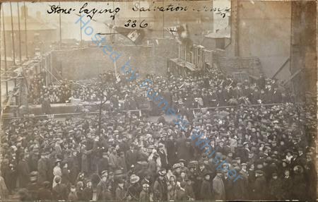 Stone Laying at Barrow Salvation Army — Nowstalgia Gallery
