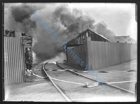 Fire At Gradwells Timber Yard — Nowstalgia Gallery