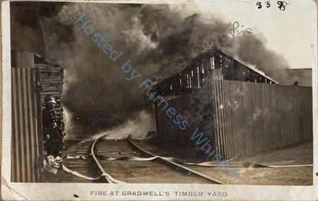 Fire At Gradwells Timber Yard — Nowstalgia Gallery