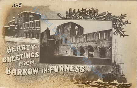 Hearty Greetings from Barrow-in-Furness Furness Abbey — Nowstalgia Gallery