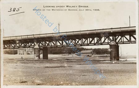 Looking under Walney Bridge, Ferry Hotel and Ferry building — Nowstalgia Gallery