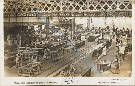 Vickers Naval Works, Joiners Shop — Nowstalgia Gallery