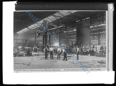 Vickers Naval Works Frame Bending Slabs, Platers Shed — Nowstalgia Gallery
