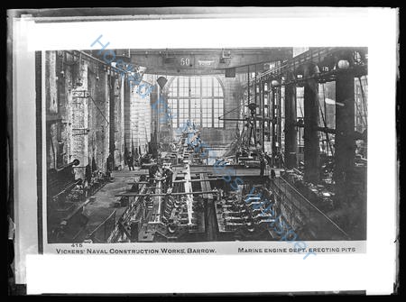 Vickers Naval Works Marine Engine Department, Erecting Pits — Nowstalgia Gallery