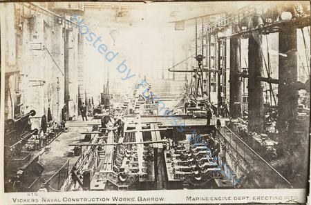 Vickers Naval Works Marine Engine Department, Erecting Pits — Nowstalgia Gallery