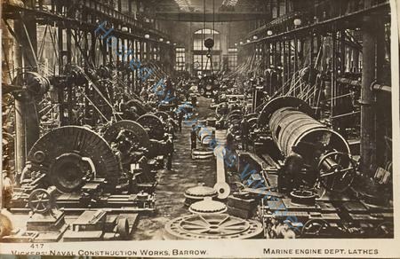 Vickers Naval Works Marine Engine Department Lathes — Nowstalgia Gallery