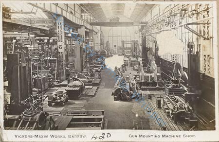 Vickers Naval Works Gun Mounting Machine Shop — Nowstalgia Gallery