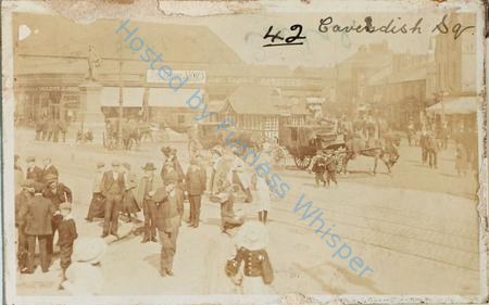 Cavendish Square and Paxton Terrace C 1906 — Nowstalgia Gallery