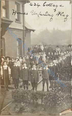 Unfurling the Flag, Cottage Homes, Barrow — Nowstalgia Gallery