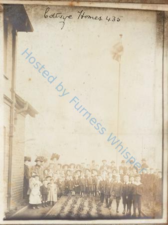Unfurling the Flag, Cottage Homes, Barrow — Nowstalgia Gallery