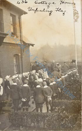 Unfurling the Flag, Cottage Homes, Barrow — Nowstalgia Gallery