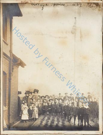 Unfurling the Flag, Cottage Homes, Barrow — Nowstalgia Gallery