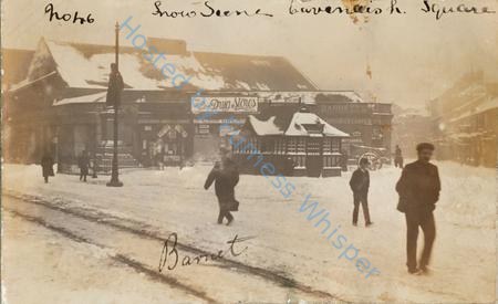 Cavendish Square and Paxton Terrace Snow Scene — Nowstalgia Gallery