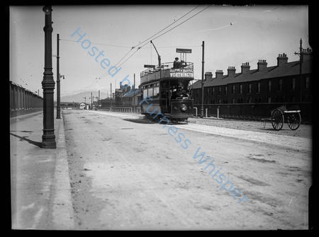 First Tram On Bridge Road   BET Car No6   July 22-1911 — Nowstalgia Gallery