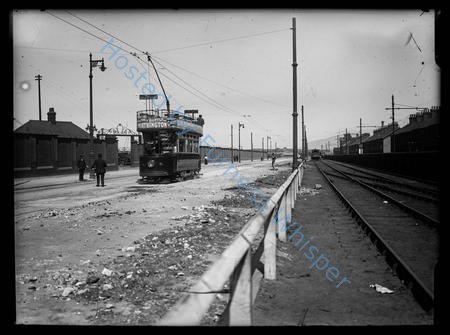 First Tram On Bridge Road   BET Car No6   July 22-1911 — Nowstalgia Gallery