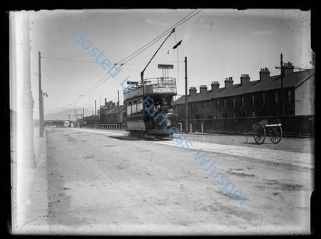 First Tram On Bridge Road   BET Car No6   July 22-1911 — Nowstalgia Gallery