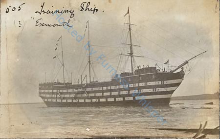 Training Ship Exmouth Built 1905 — Nowstalgia Gallery