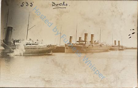 Isle of Man Steamers In Buccleuch Dock — Nowstalgia Gallery