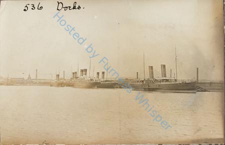 Isle of Man Steamers In Buccleuch Dock — Nowstalgia Gallery
