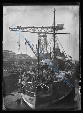 Warship Rurik and 150 Ton Crane, Devonshire Dock, Barrow — Nowstalgia Gallery